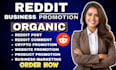 do reddit seo post and comment thread brand mention business website promotion