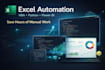 automate excel build vba macros python scripts and sql solutions