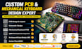 design custom pcb, schematic, and mechanical keyboard with firmware