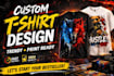design custom tshirt graphics