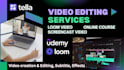 edit loom videos for training, tutorials and online video course