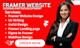 framer website, figma to framer, framer developer, framer expert, framer design