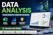 analyze data, create charts, and provide actionable insights