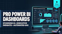 develop executive power bi dashboards with advanced dax