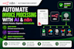 automate data extraction and invoice processing using n8n