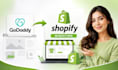 move website from godaddy to shopify migration service
