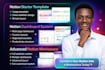 be notion expert to design aesthetic notion dashboards and custom templates