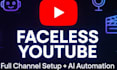 set up a complete faceless youtube channel