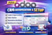 set up and customize odoo CRM for your business