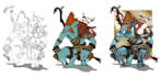 draw your character design based on your description