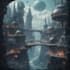 design a sci fi spaceship