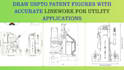 draw uspto patent figures with accurate linework for utility applications