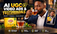 create ai ugc video ads, ai ugc, tiktok viral ads, ai ugc commercial video ads