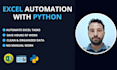 automate your excel tasks using python