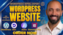 design wordpress website with divi, astra or elementor pro and wordpress wpml