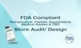 build fda compliant nutraceutical, supplement peptide, medical cbd shopify store