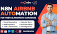 setup n8n workflow operation automation for airbnb hosts and property managers