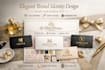 create an elegant and timeless brand identity