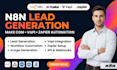 do n8n lead generation make com automation n8n image generation vapi zapier