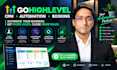 fix and optimize gohighlevel funnels and automations