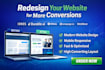 redesign ionos website design durable ai 10web onepage webwave builder