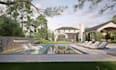 do landscape design, backyard, garden design pool, patio 3d landscape rendering