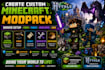 create custom minecraft modpack hytale server setup forge fabric developer skin