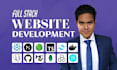 do full stack website development and custom web solutions