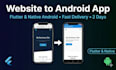 convert your website into an android app