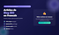write SEO blog articles in french