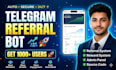 create a telegram referral bot to grow your group