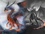 ilustrations monsters, dragons and fantasy characters