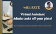 be your virtual assistant for admin, research and scheduling