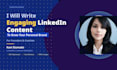 write linkedin posts that attract clients for founders