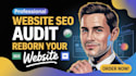 provide a complete website audit report and give you actions