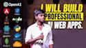 build professional full stack ai driven websites and ai chatbots