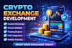 develop a secure crypto exchange website and app