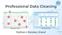 clean messy data, remove duplicates and prepare dataset using python