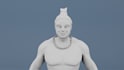 do 3d modeling character for you