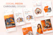 do instagram carousel posts ads design canva carousel social media carousel post