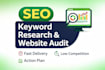 do SEO keyword research for your website fast