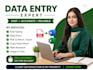 do fast typing, PDF to word conversion and data entry work