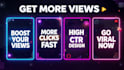 design high CTR thumbnails that boost clicks and views