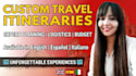 be your professional travel planner and itinerary designer