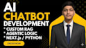 build a custom ai chatbot with rag and open ai API