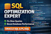 develop enhance and optimize sql and plsql