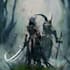design a fantasy, dark fantasy character concept