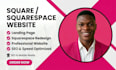 design square website design redesign squarespace website design