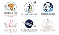create a modern and unique circular logo that stands out