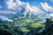 design stunning fantasy landscape